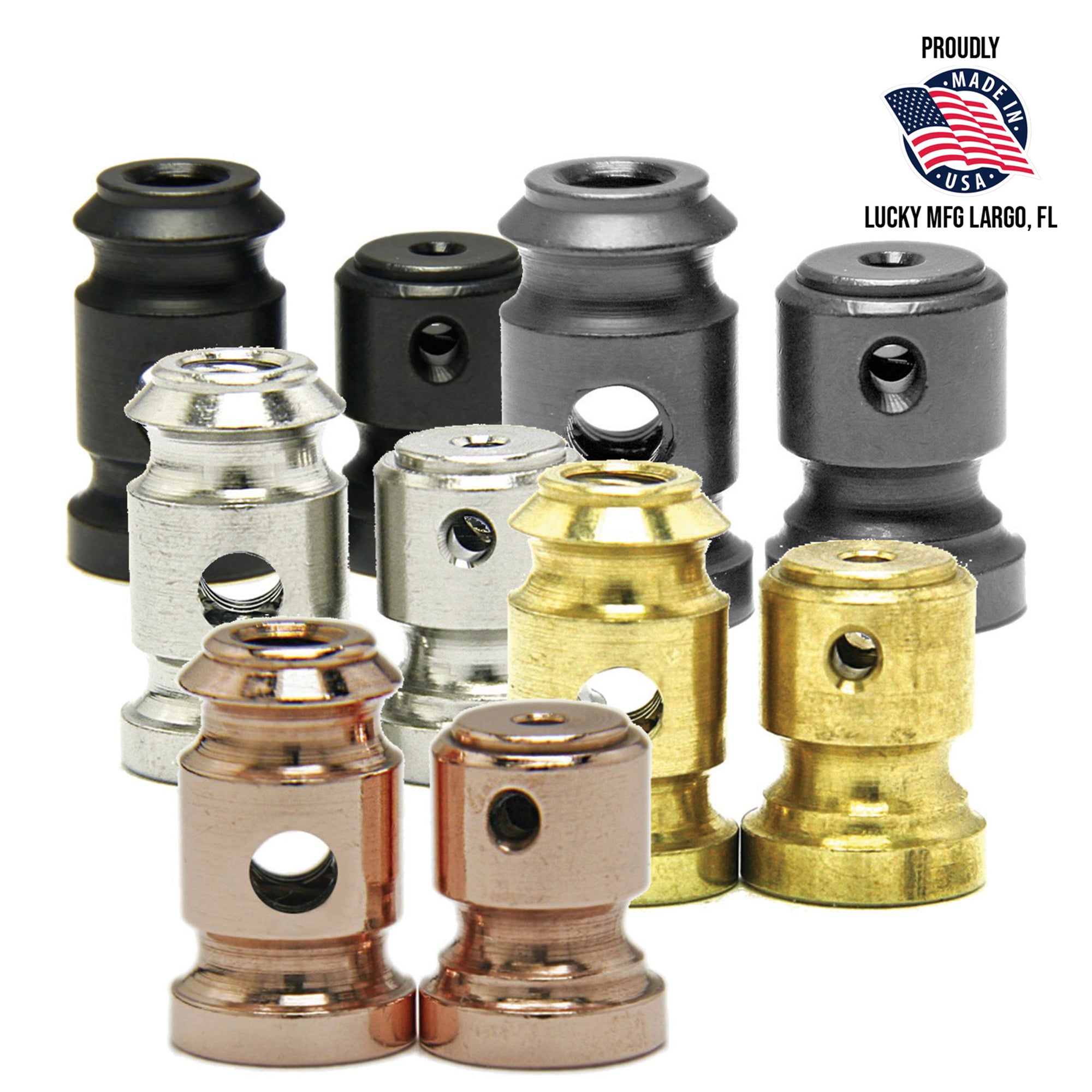 Spout Topped Large Binding Posts