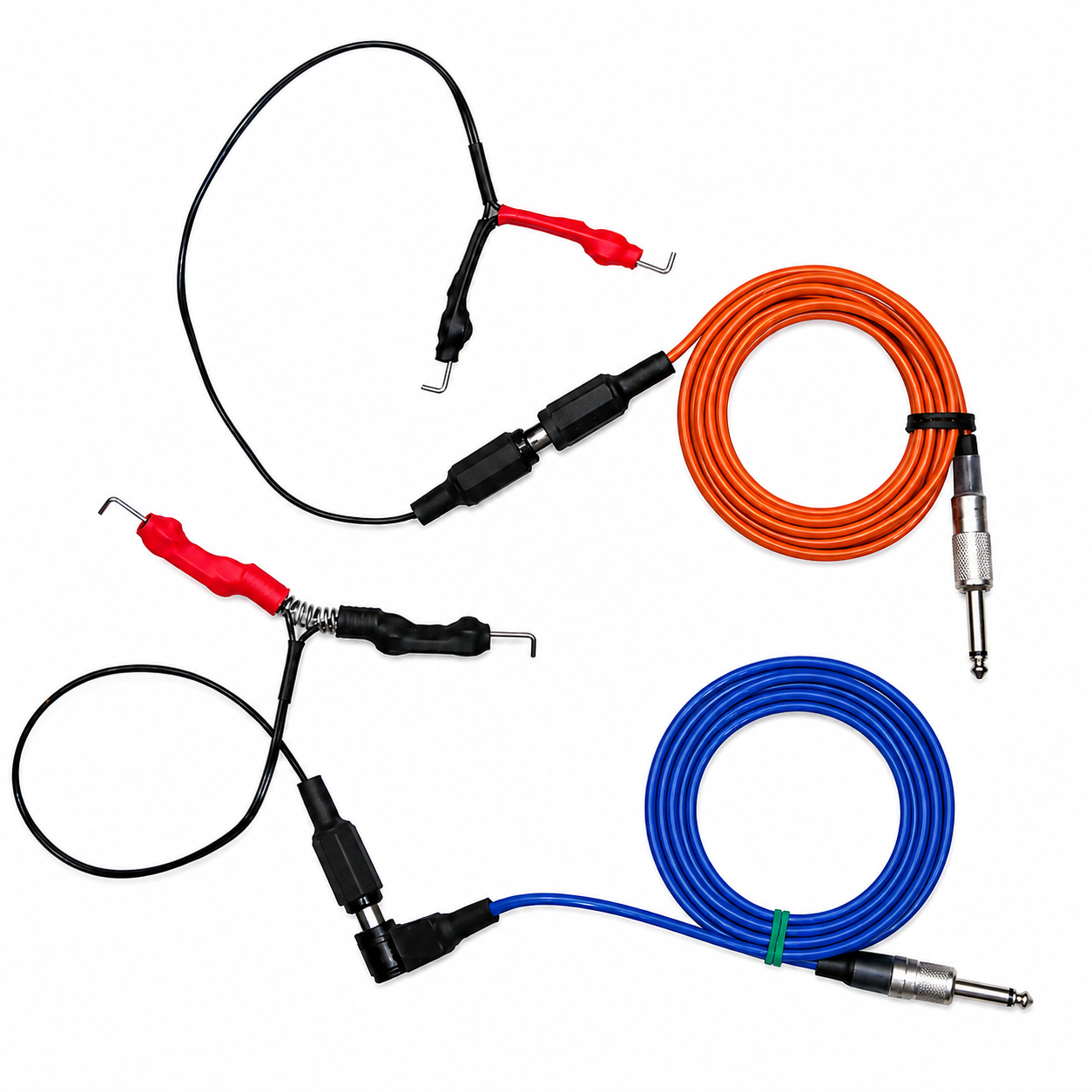 Springed RCA to Clip Cord Adapter