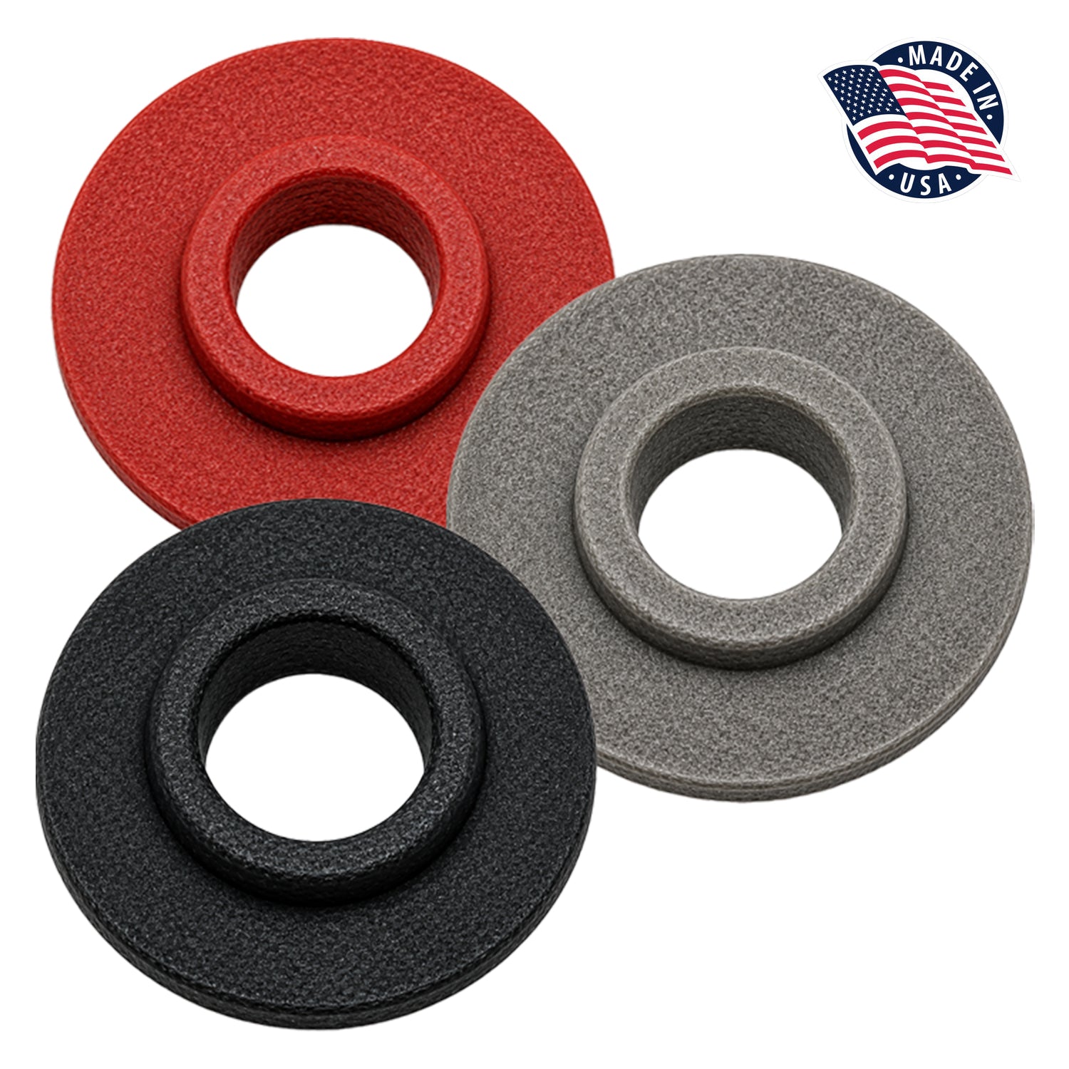 Black Standard Fiber Shoulder Washers (Small)