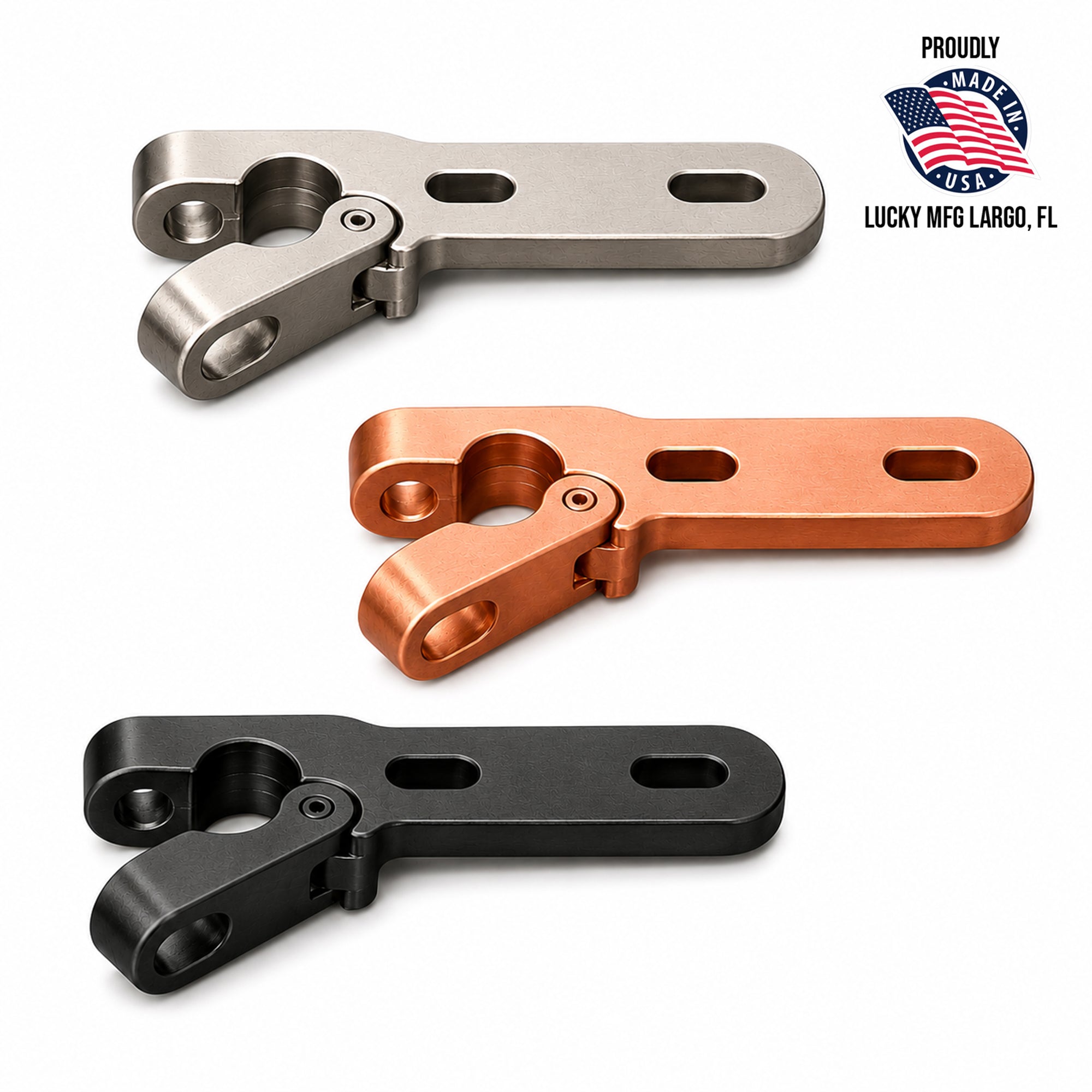 Blackened Standard Hinged Replacement Tube Vice 