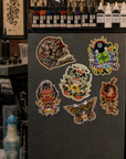 Stickers on Workstation