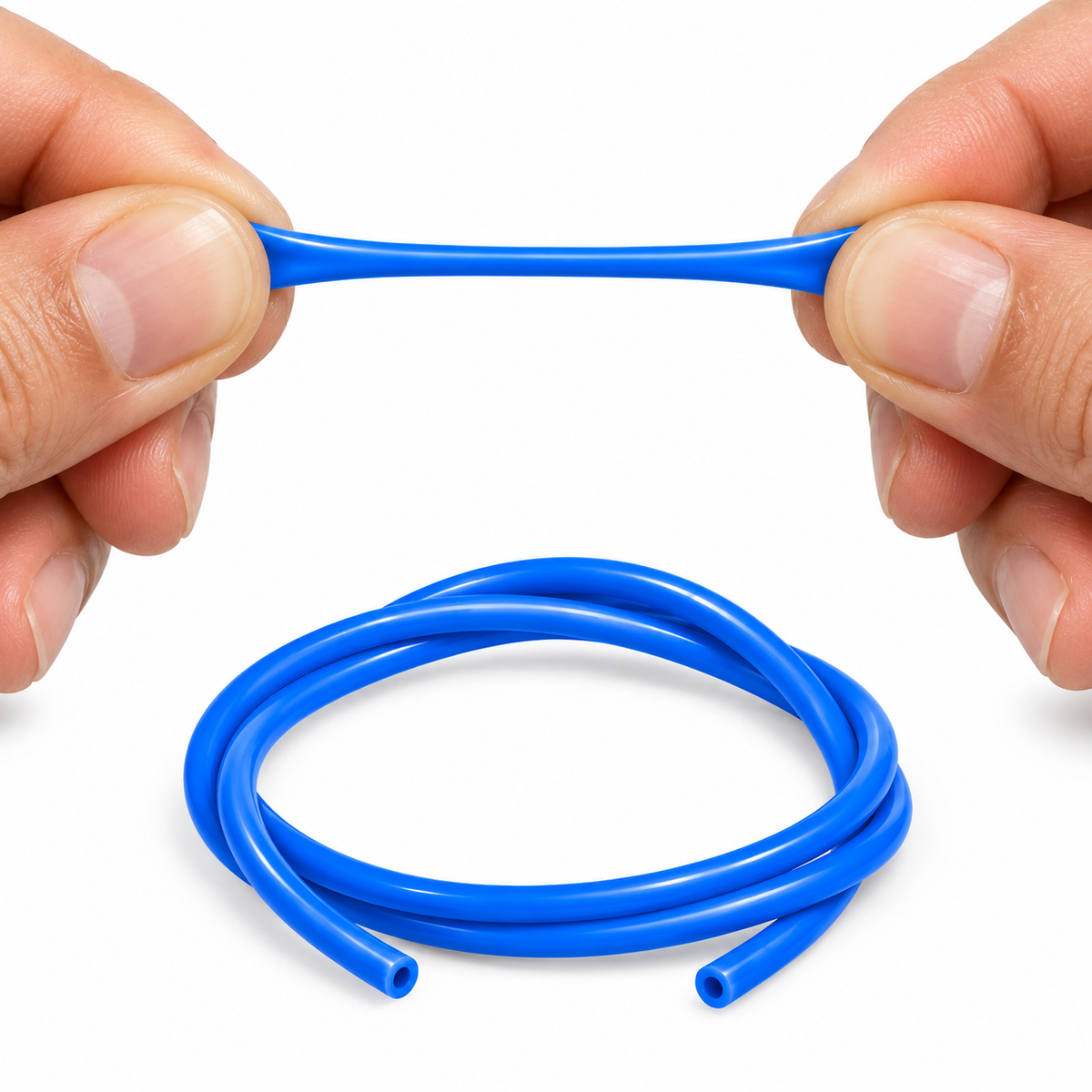 Hot pink flexible wire insulator sleeving