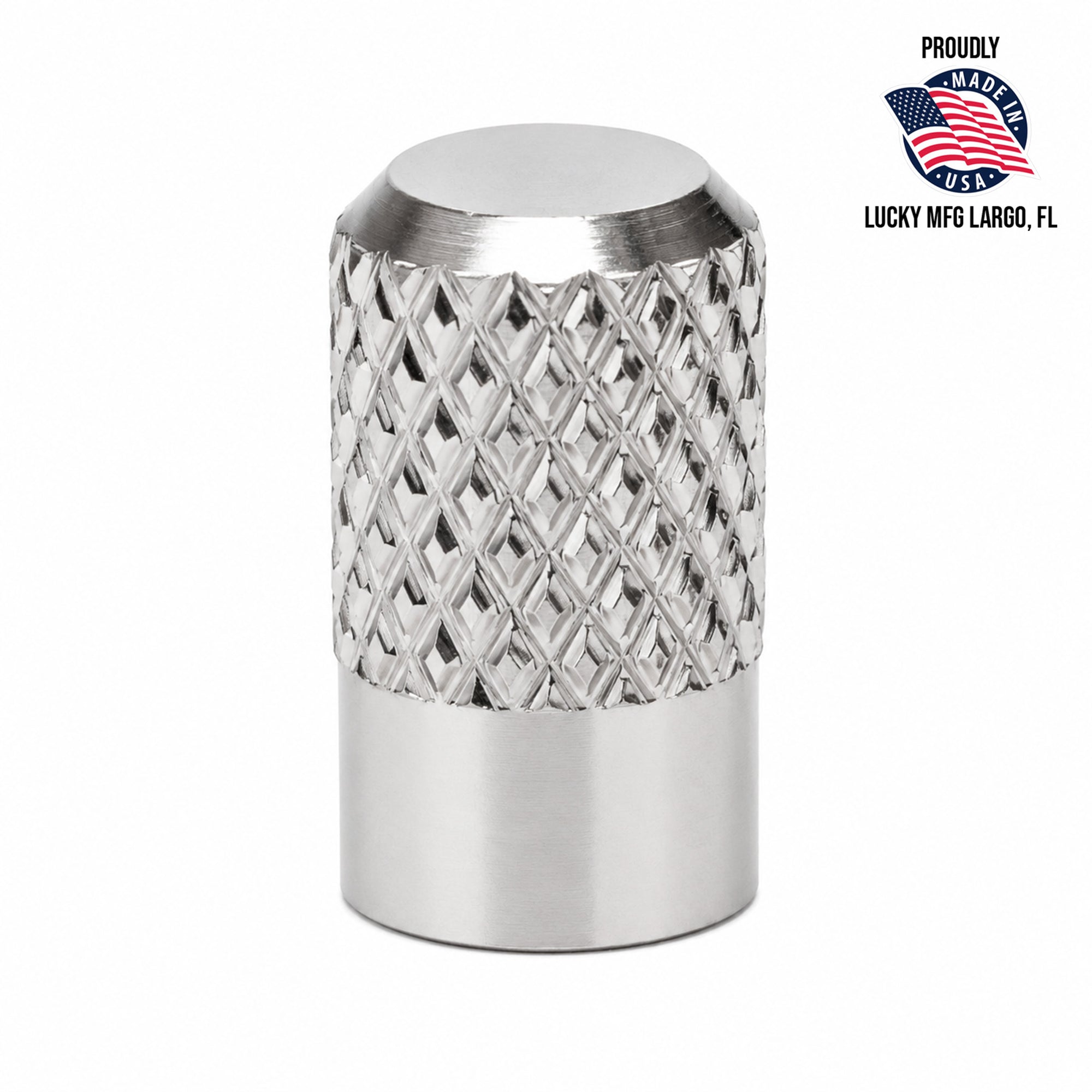 Tall Brass Nickel Plated Cap Nut