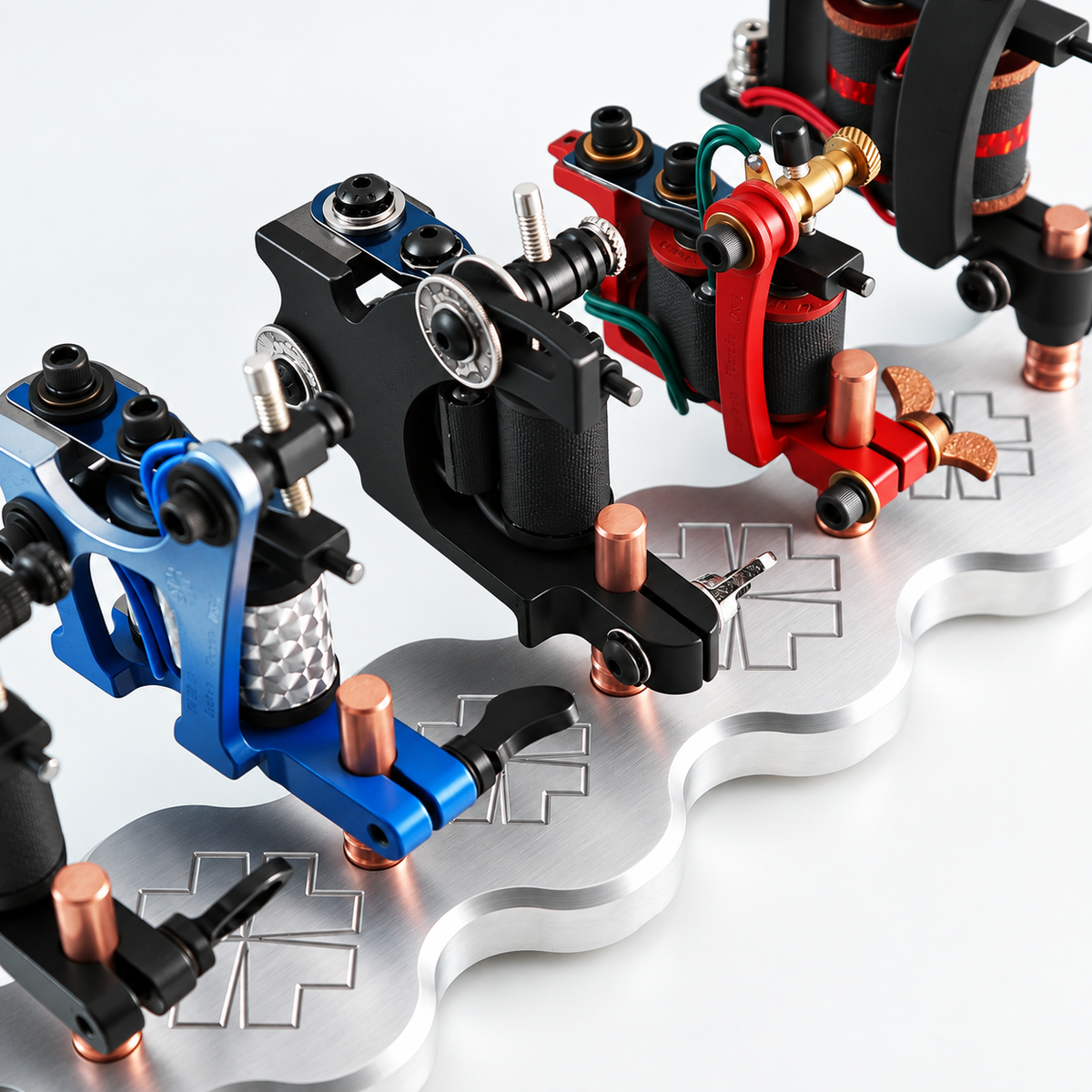 Lucky Supply Interlocking Tattoo Machine Rack and End Caps (Sold Separately)