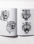 The Tiger Book - Tim Lehi Designs & Variations for Tattooing