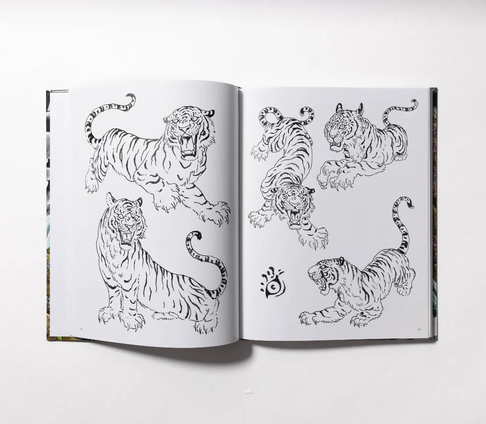 The Tiger Book - Tim Lehi Designs & Variations for Tattooing