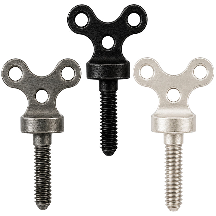 Nickel Plated Tick Tock Tube Vice Screw