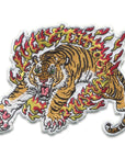Lucky Tattoo Museum Tim Lehi tiger embroidered patch