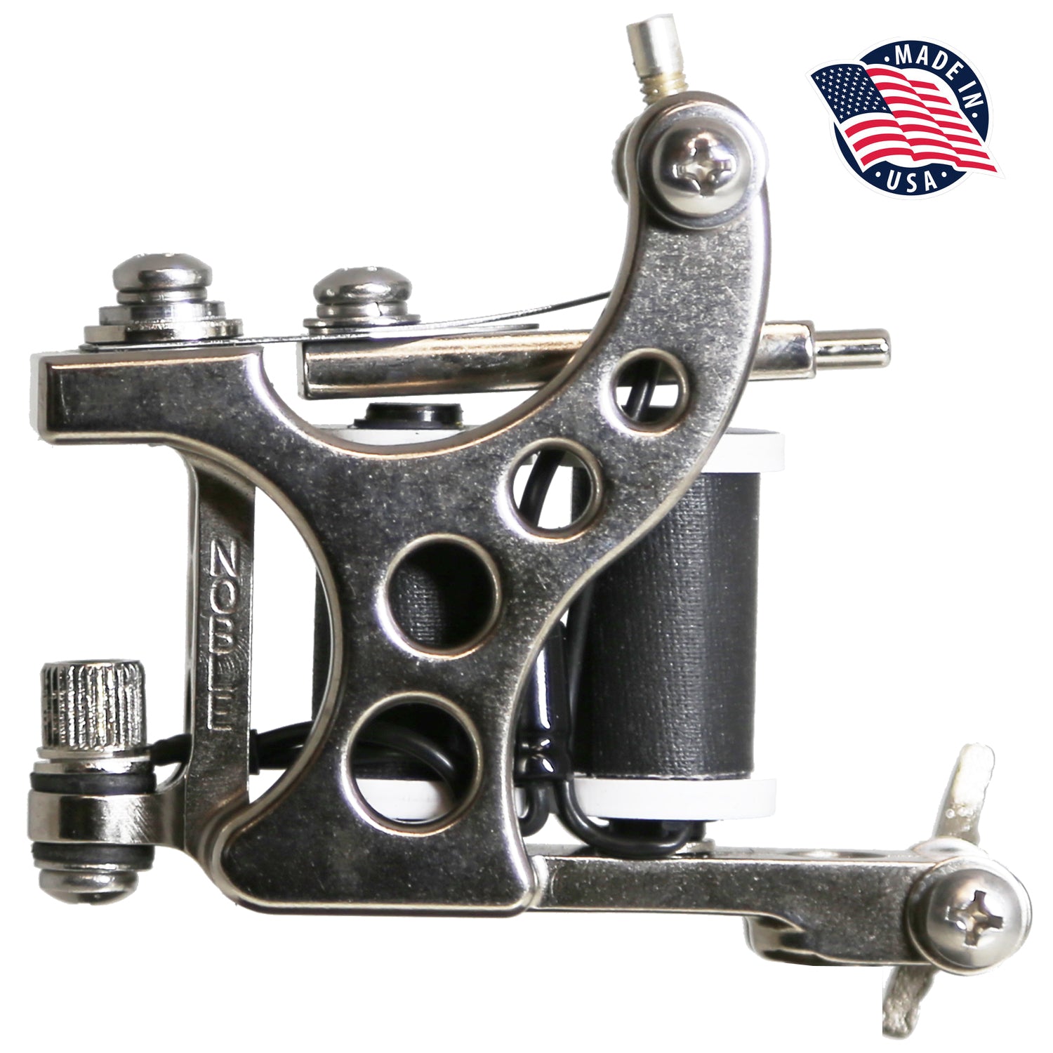 Todd Noble Oyster Perpetual Liner Tattoo Machine - Nickel - Made in USA