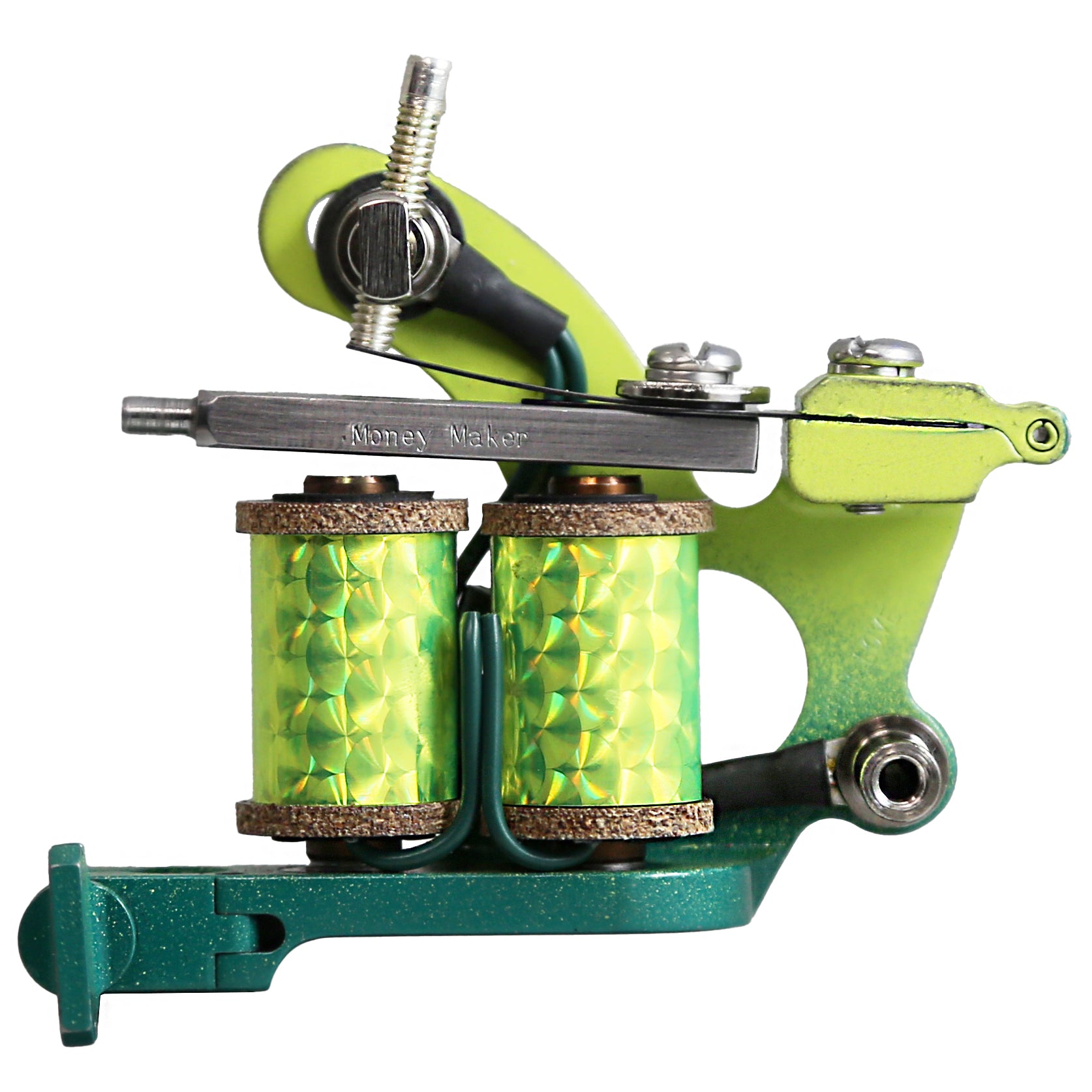 Universal Hinged liner tattoo machine with silicon iron coils
