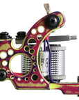 Lucky MFG Universal Hinged one-off 6-wrap coil liner tattoo machine – frame side
