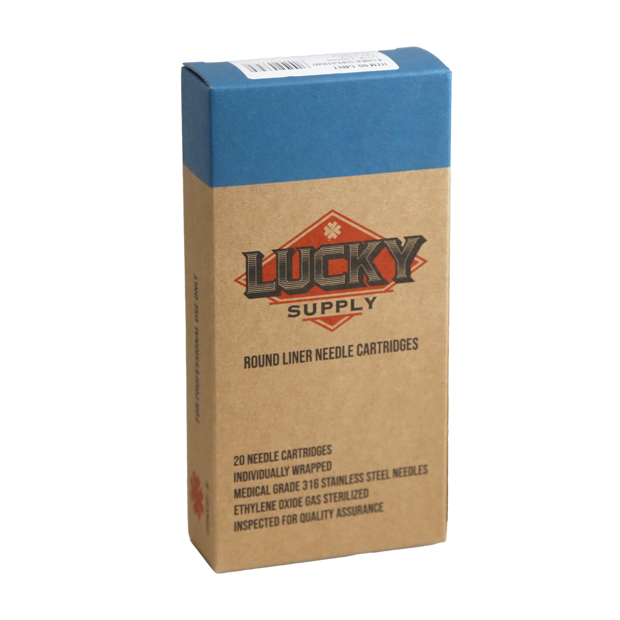 Round Liner Bugpin Needle Cartridges by Lucky Supply