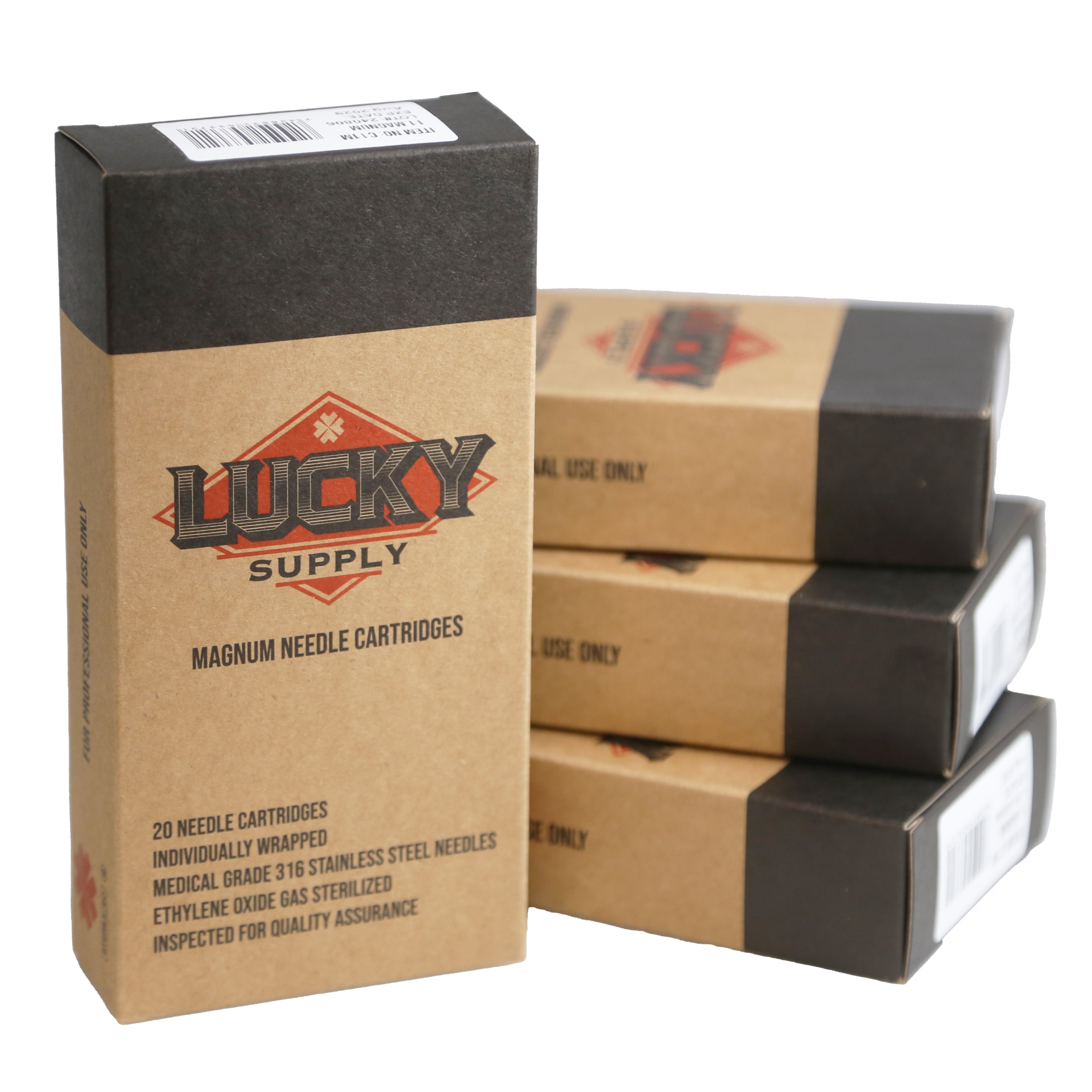 Magnum Curved Bugpin Needle Cartridges by Lucky Supply