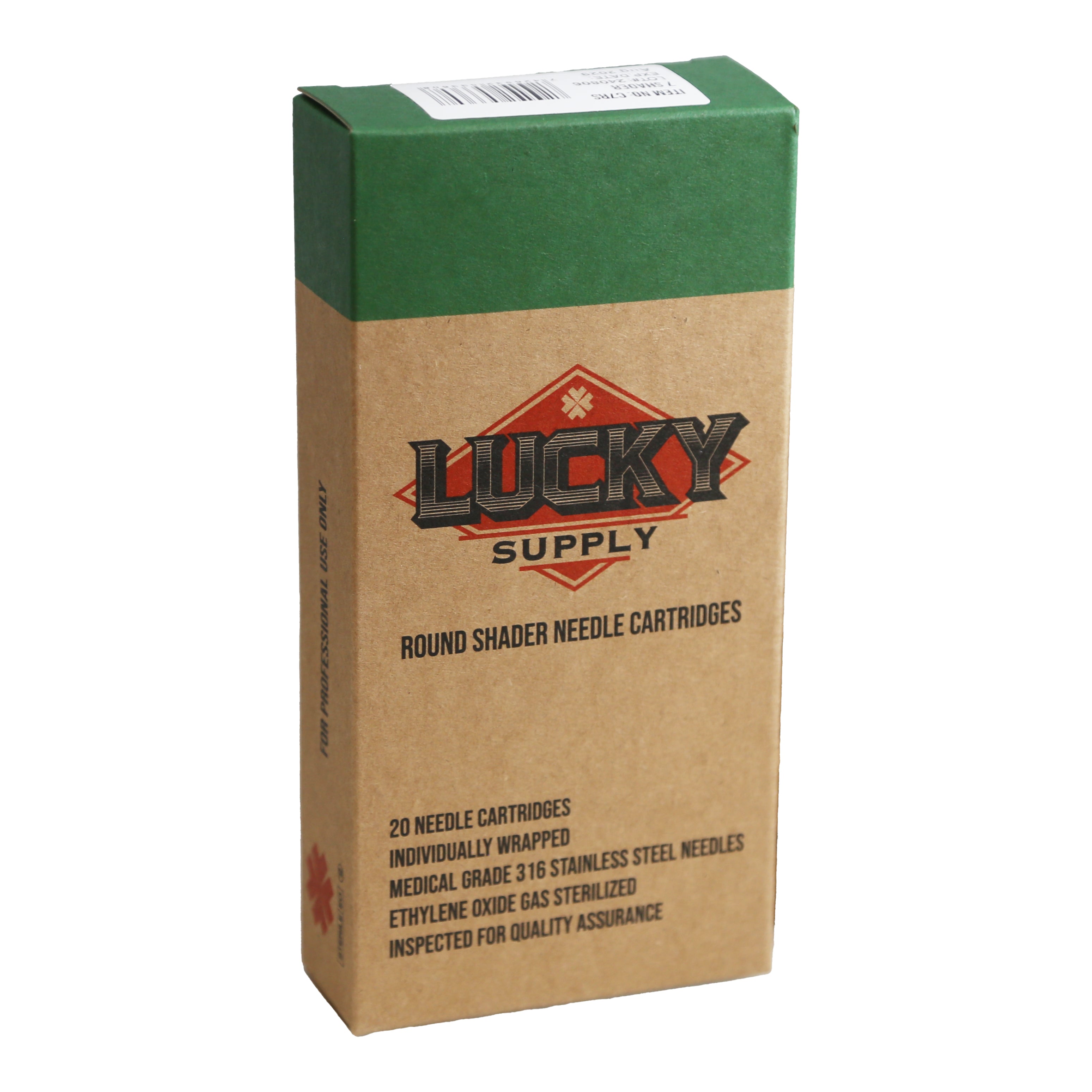 Hollow Round Shader Needle Cartridges by Lucky Supply