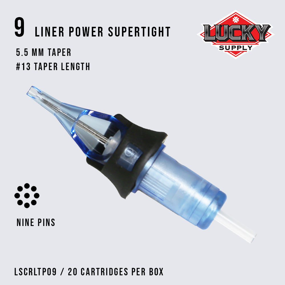 Lucky Supply V2 Needle Cartridges - Power Round Liners