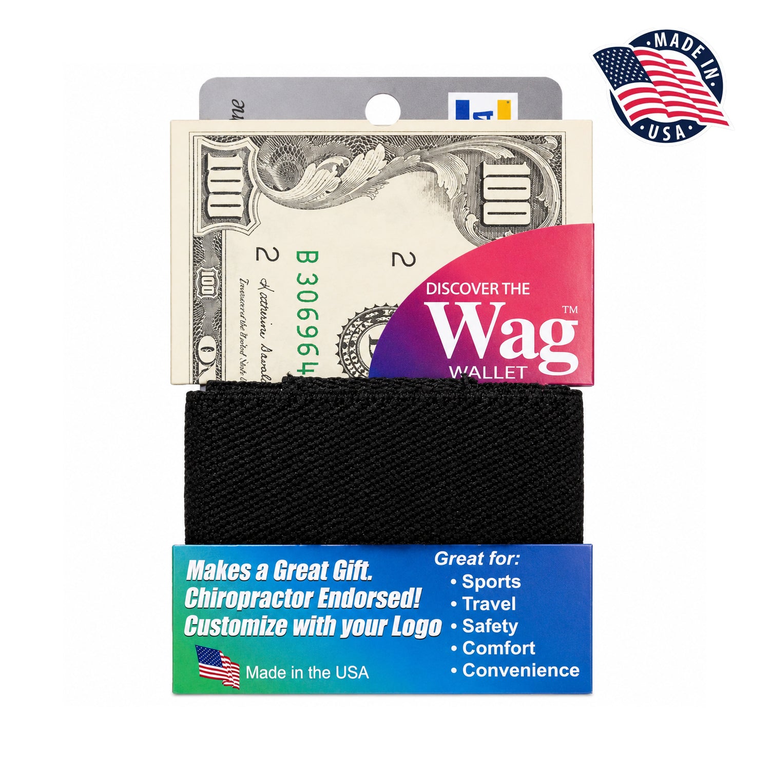 Black Wag Wallet
