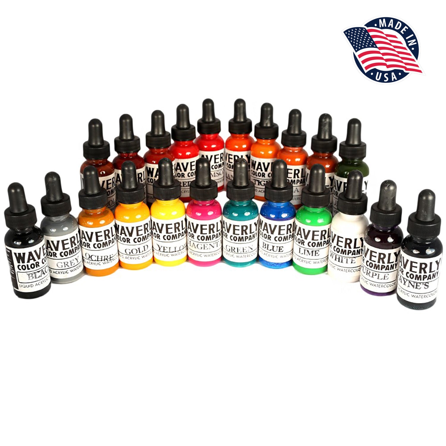 Waverly Liquid Acrylic Watercolors