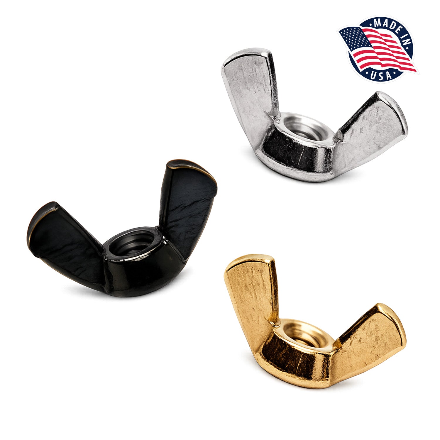 Solid Brass Wingnut