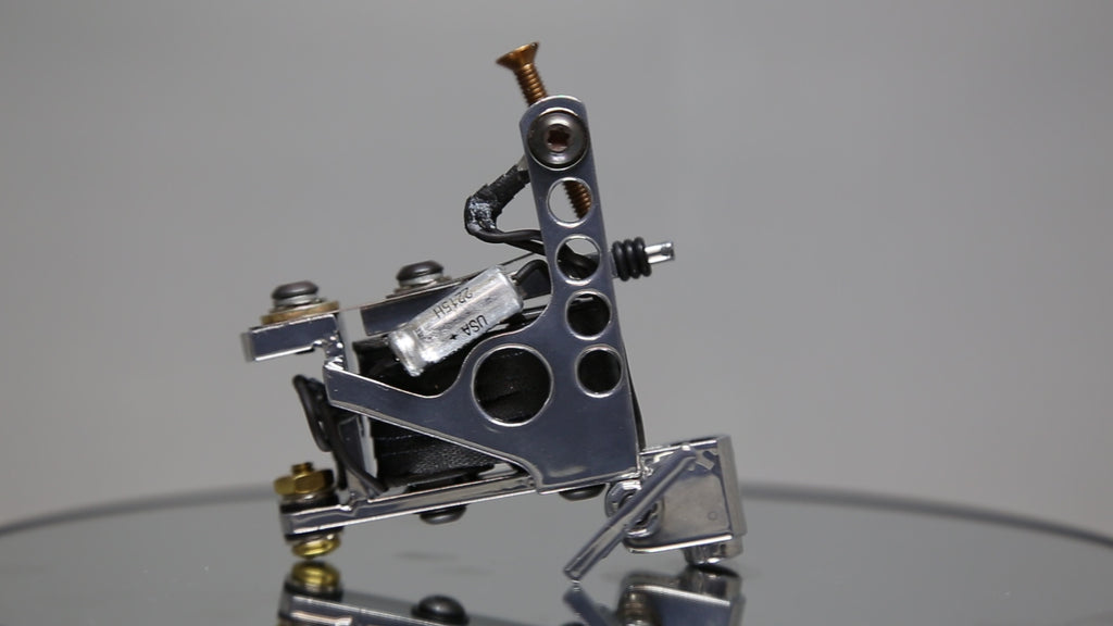 360 Degree View of Veritas MFG. PM Jonesy Liner Coil Tattoo Machine