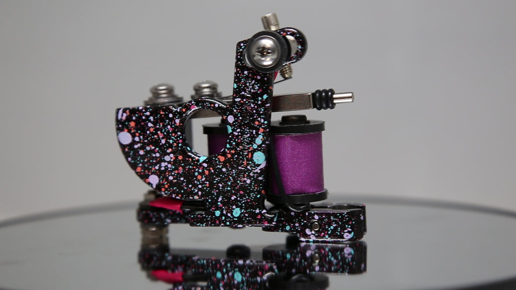 360 Degree View of Custom Liner Tattoo Machine – Built by Lucky Supply