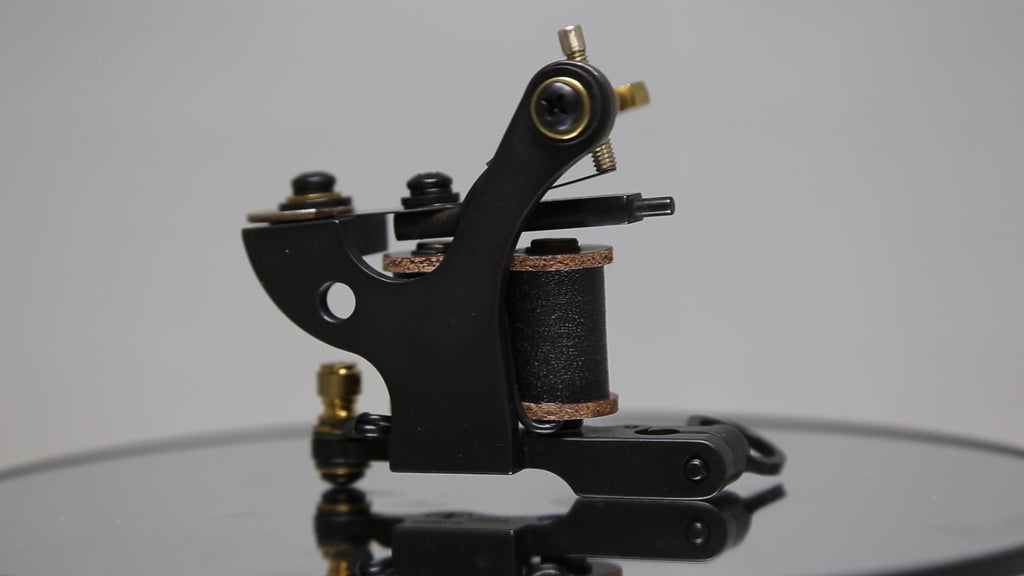 360 Degree View of Lucky MFG Coleman Shader — Coil Tattoo Machine