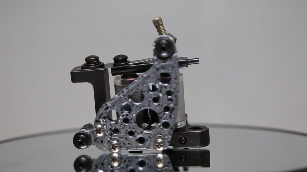 360 Degree View of One-Off Terrazzo Liner Tattoo Machine