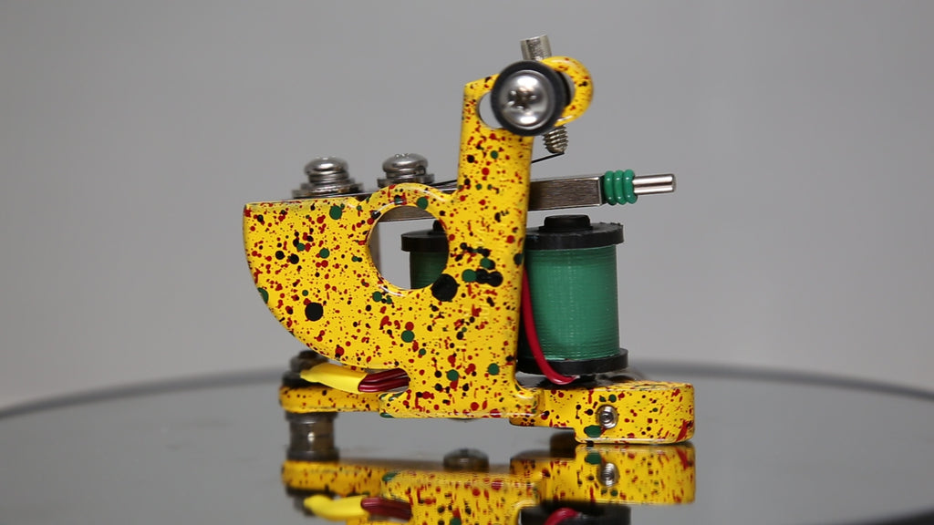 360 Degree View of Custom Liner Tattoo Machine – Built by Lucky Supply