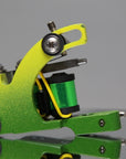 360 Degree View of Lucky MFG Mini Rollo Liner — Compact Coil Tattoo Machine