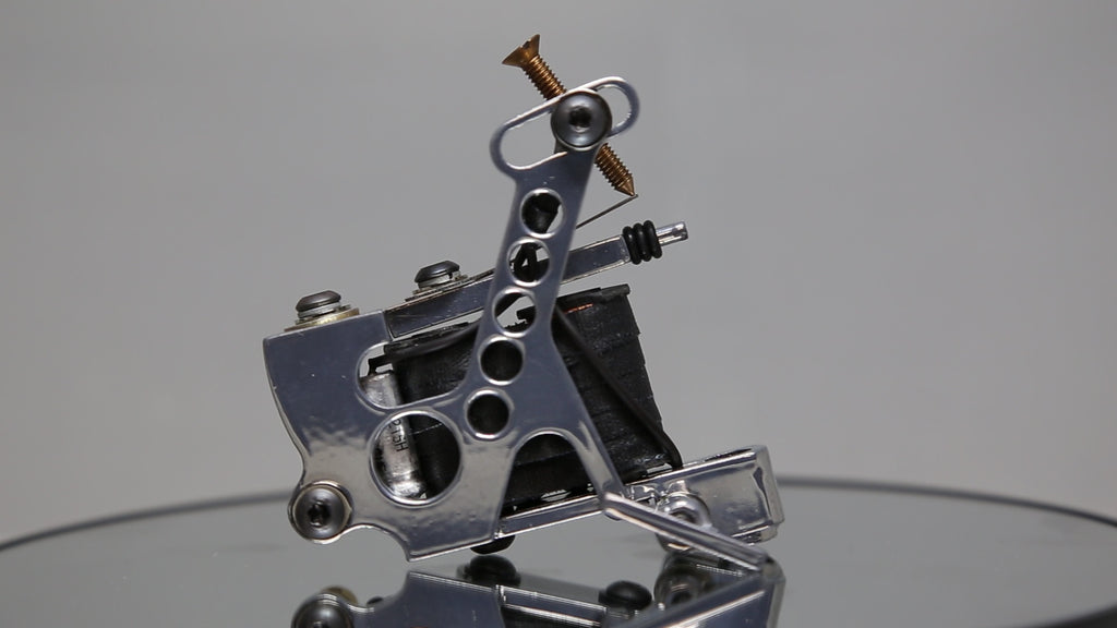 360 Degree View of Veritas MFG. Marino Shader Coil Tattoo Machine