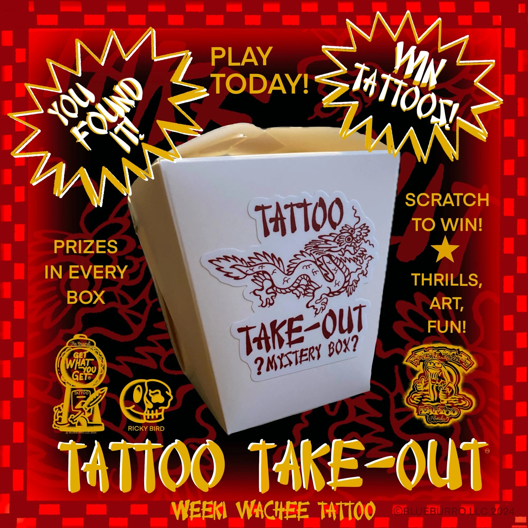 Tattoo Take-Out™️“Mystery Box”