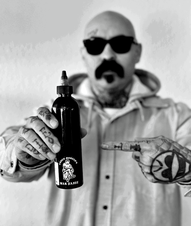 Chuco's War Paint Tattoo Ink