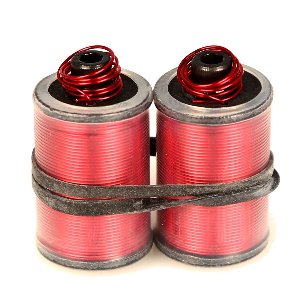 1 1/8" Coils With Clear Heat Shrink With and Without Capacitor