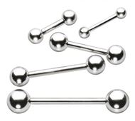 16g Stainless Steel Barbell Externally Threaded