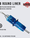 Round Liner Needle Cartridges by Lucky Supply