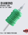 V1 Diamond Clear Disposable Tubes