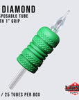 V1 Diamond Clear Disposable Tubes