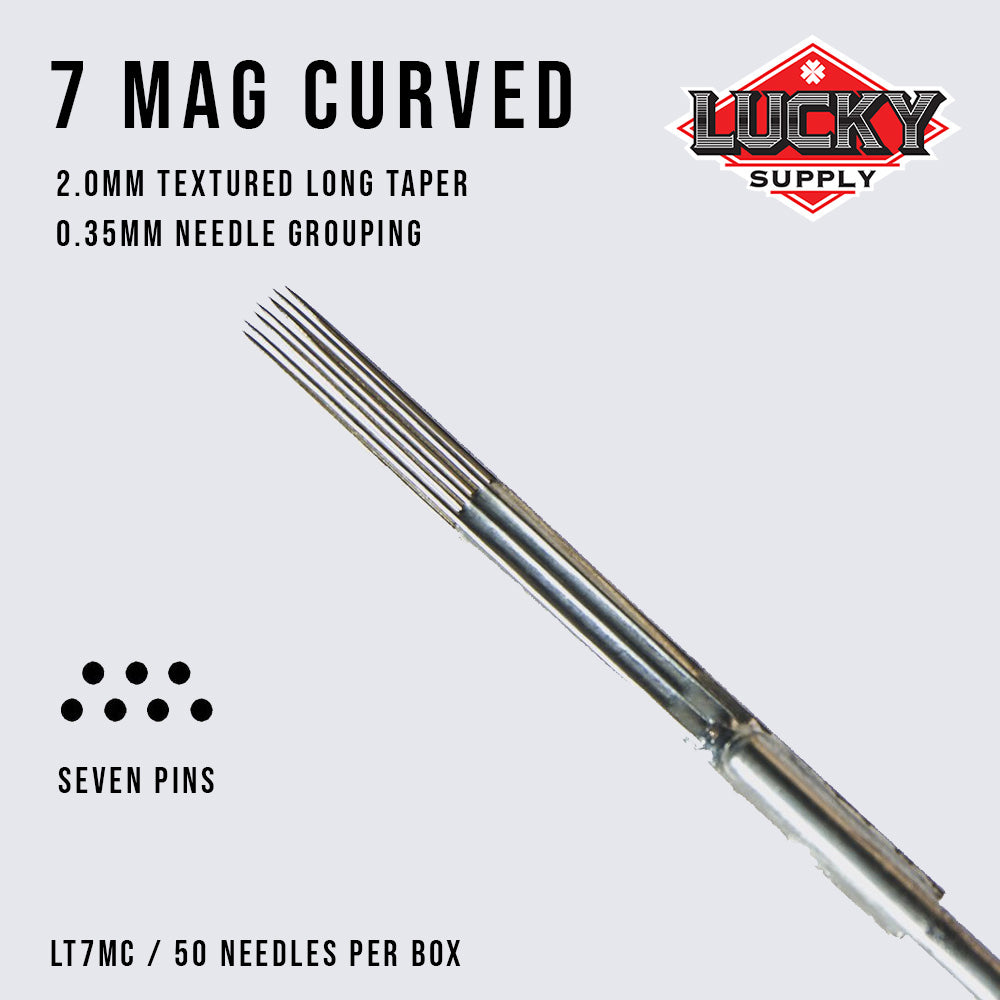 Magnum Curved Needles by Lucky Supply