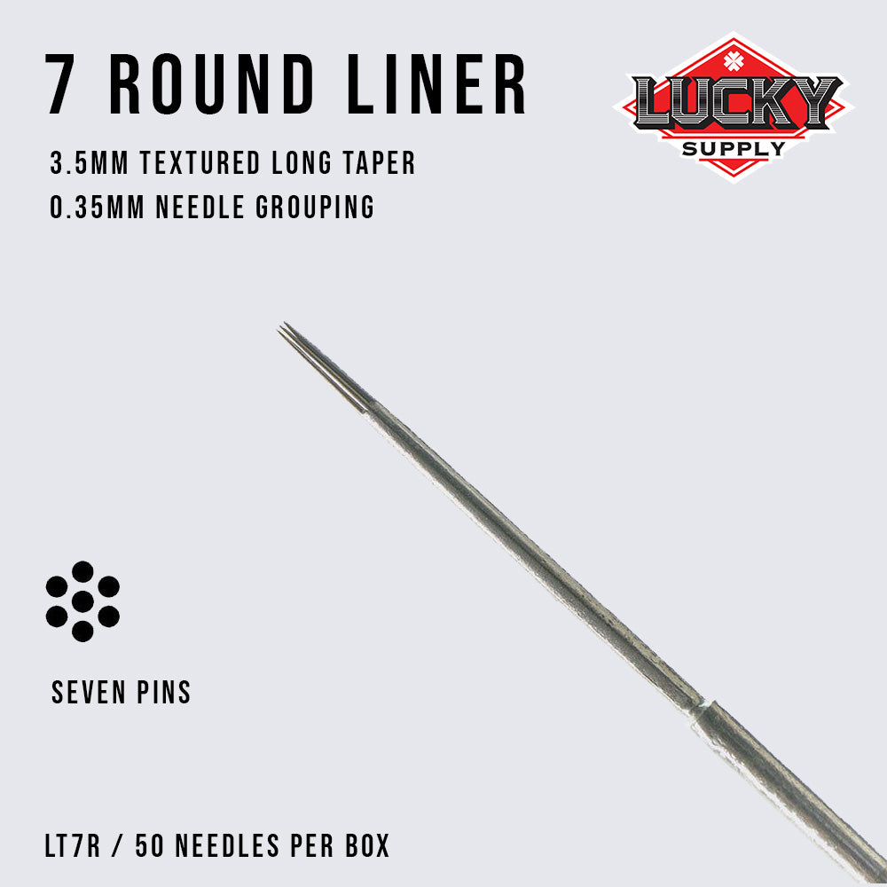 Round Liner Needles by Lucky Supply