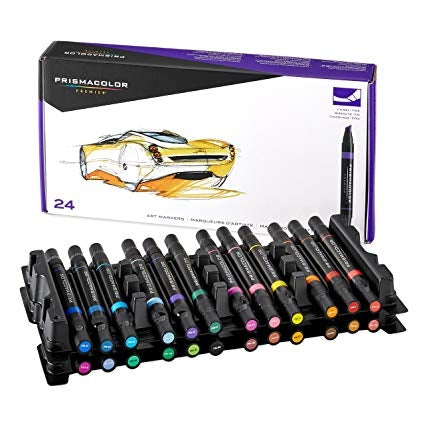 Prismacolor 24 Colored Marker Set