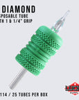 V1 Diamond Clear Disposable Tubes