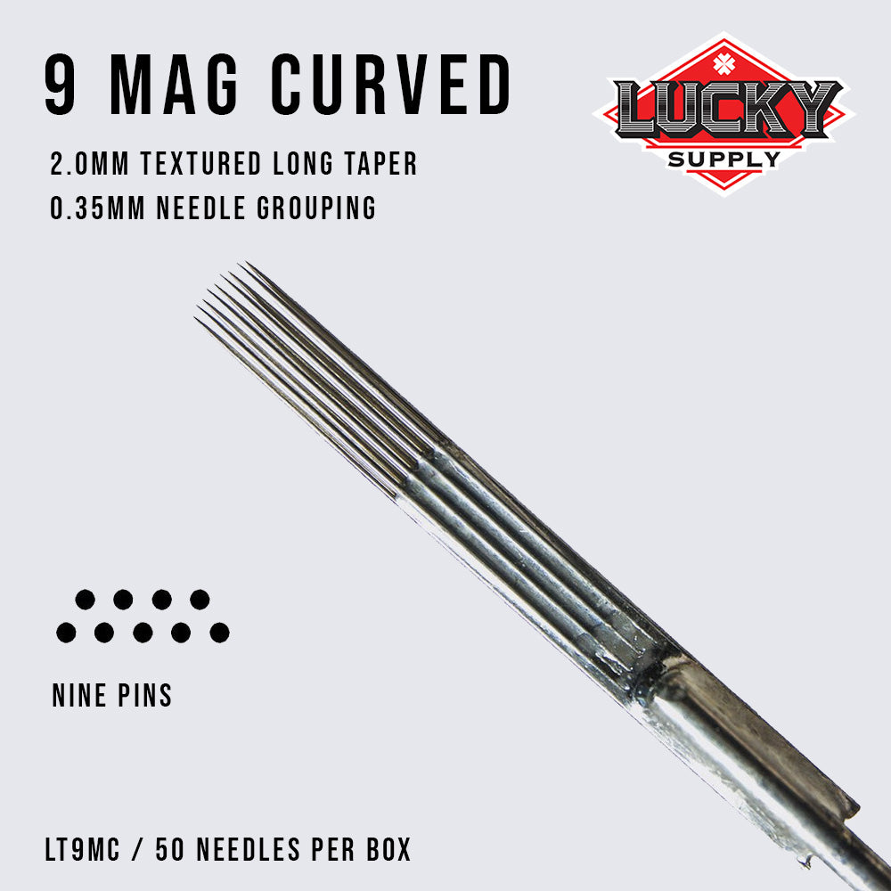 Magnum Curved Needles by Lucky Supply