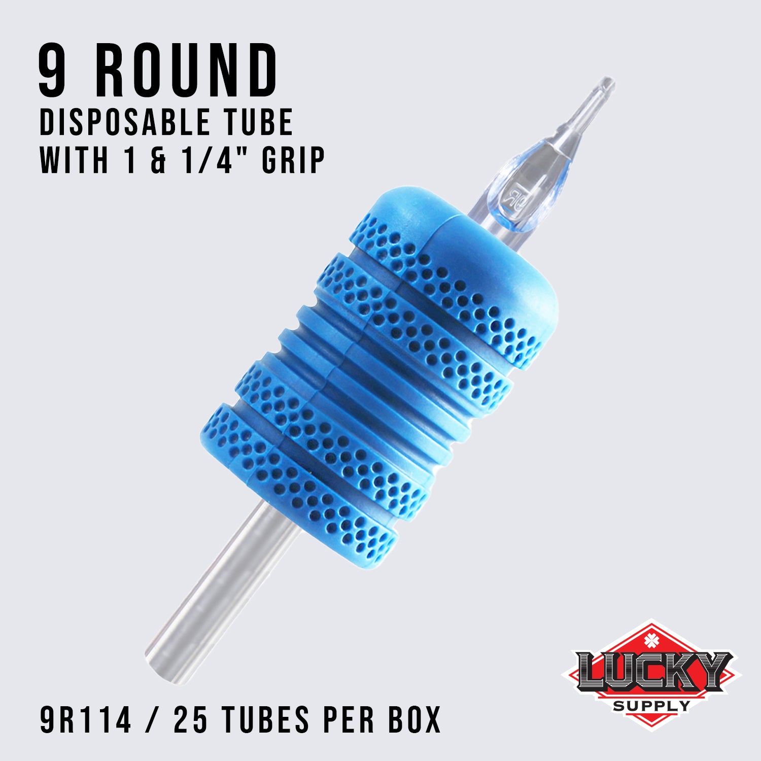 V1 Round Clear Disposable Tubes