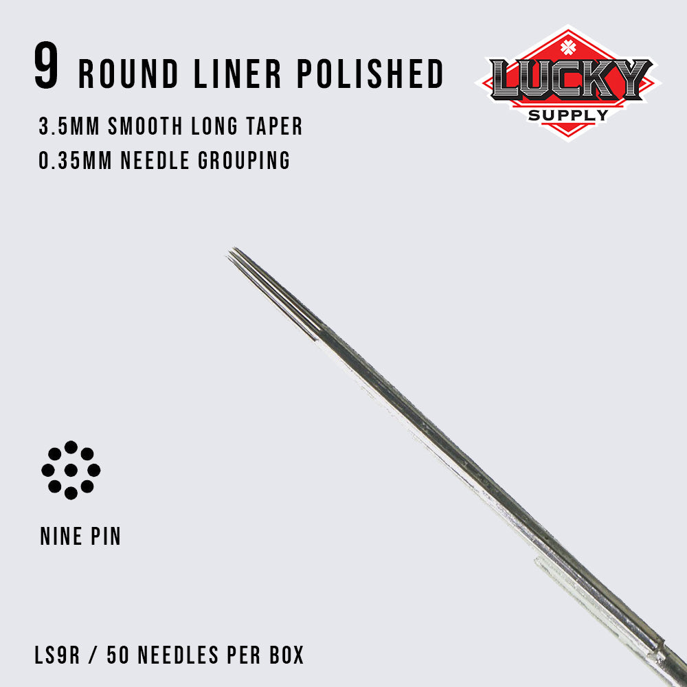 Round Liner Needles by Lucky Supply