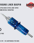 Round Liner Bugpin Needle Cartridges by Lucky Supply
