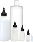 Boston Round Ink Bottles and Tops