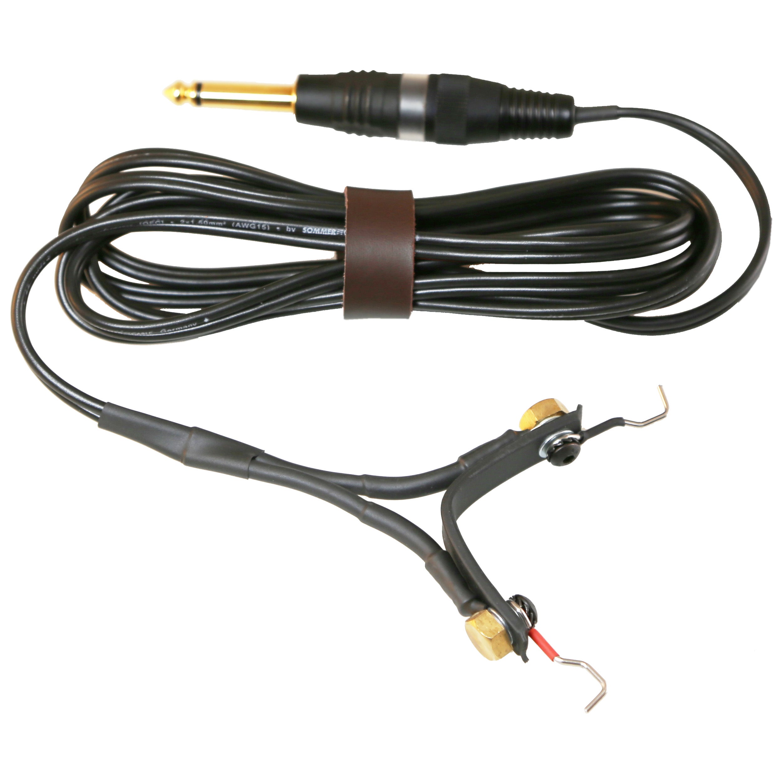 Black Clip Cord with Black and Red Cable by Hardcraft Co.