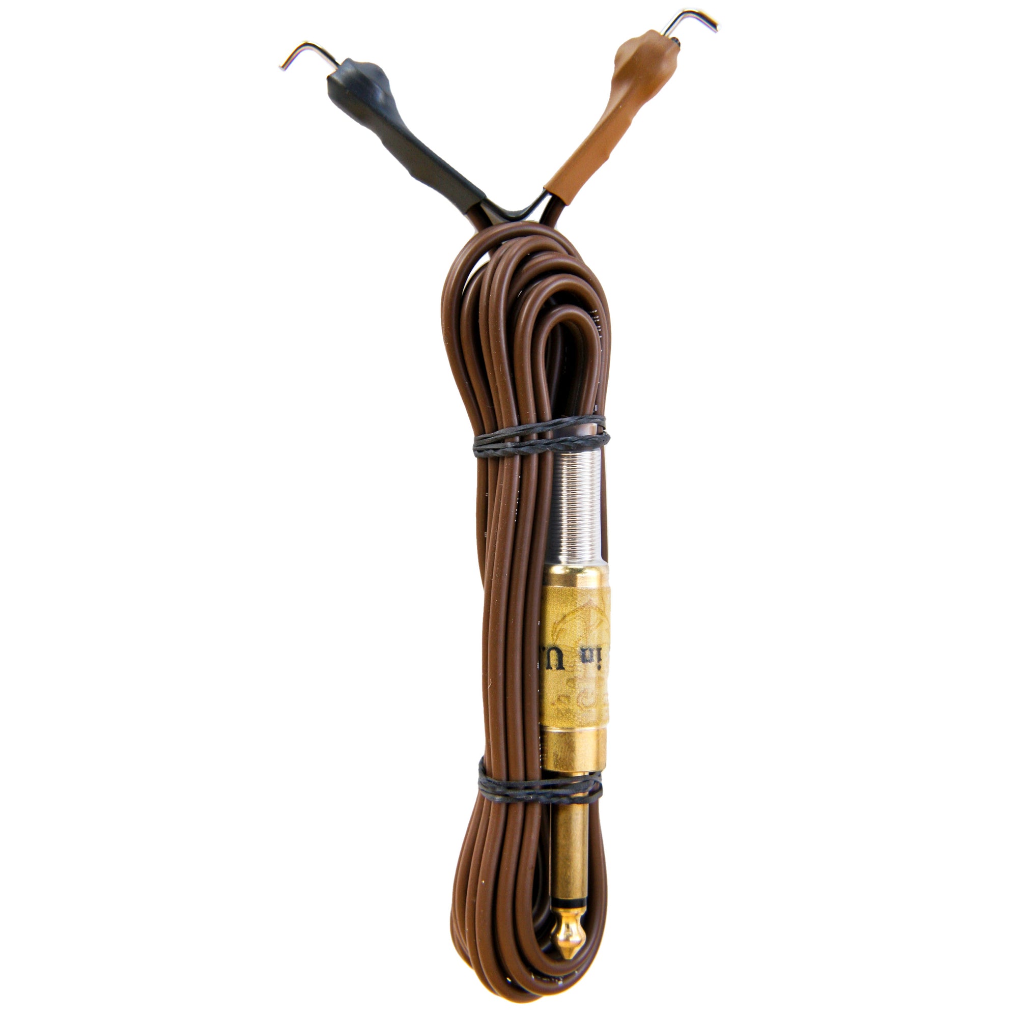 Springless Clip Cord - Brown