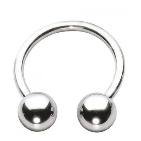 16g Stainless Steel Circular Barbell Externally Threaded