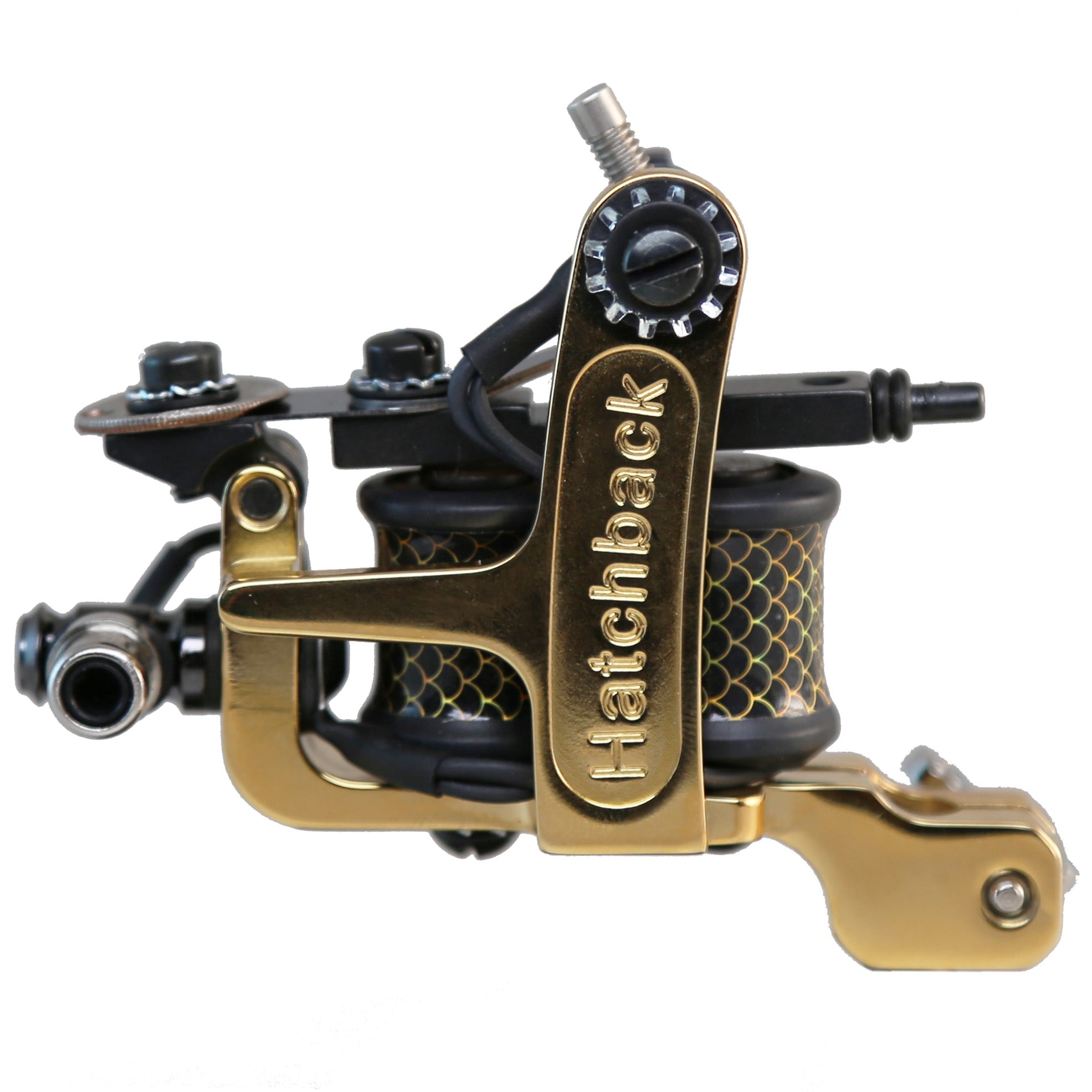 Hatchback Irons Golden RCA Liner Tattoo Machine