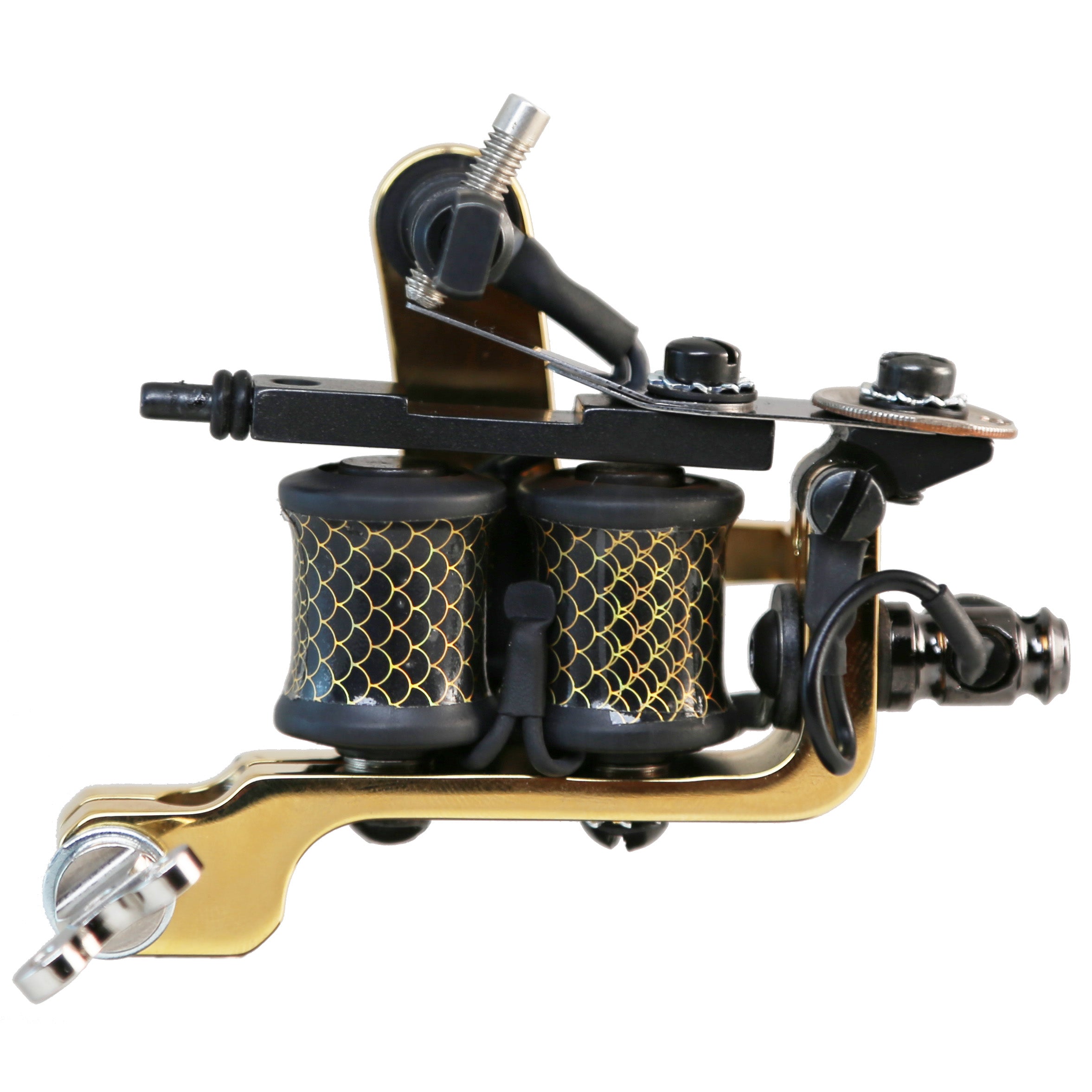 Hatchback Irons Golden RCA Liner Tattoo Machine